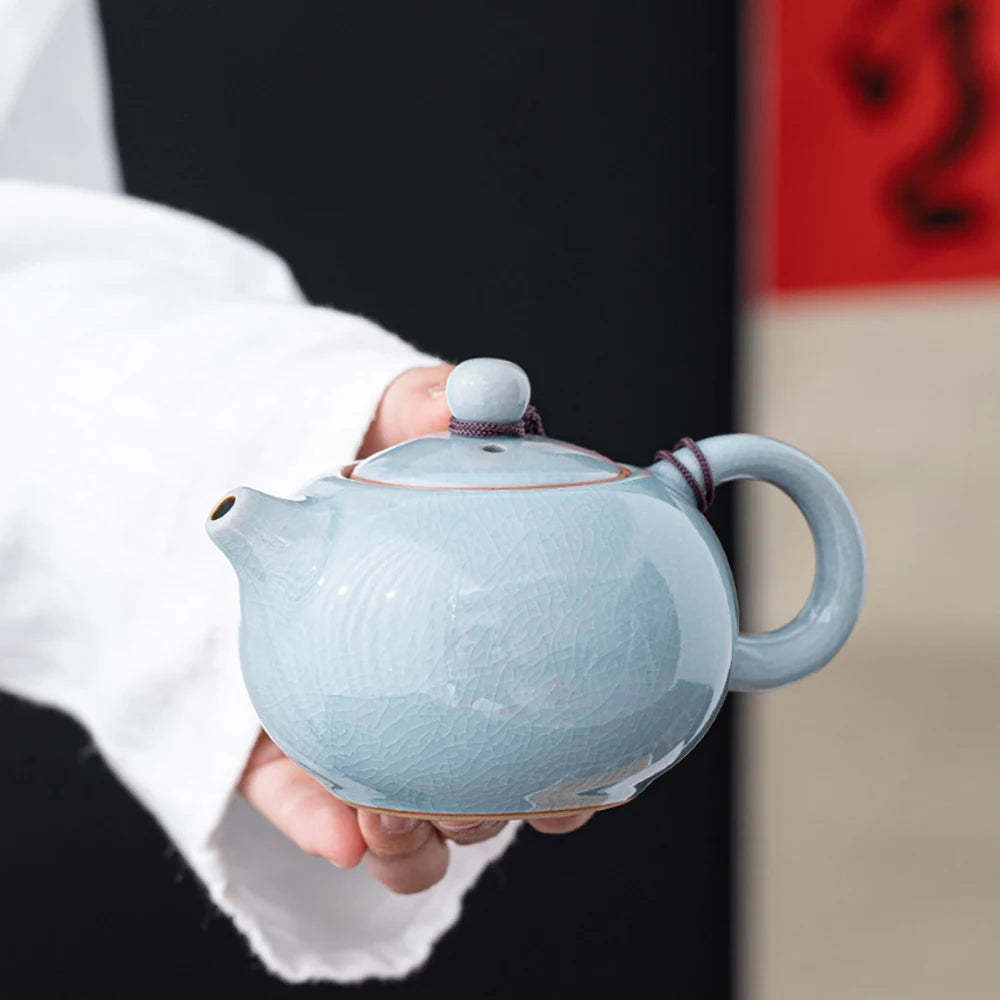 Shattered Glass Ceramic Teapot