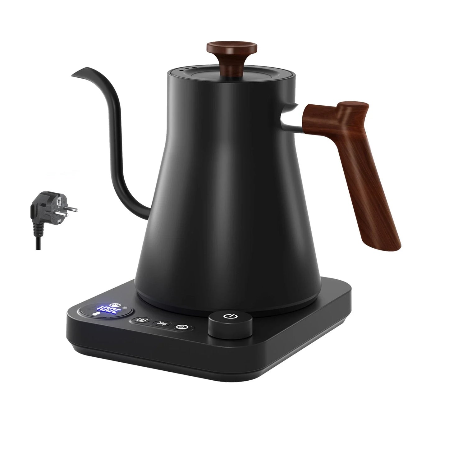 Electric Gooseneck Kettle - 900ml Temperature Control