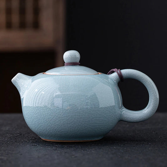 Shattered Glass Ceramic Teapot