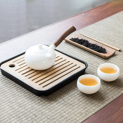 Square Simple Dry Soak Tea Tray