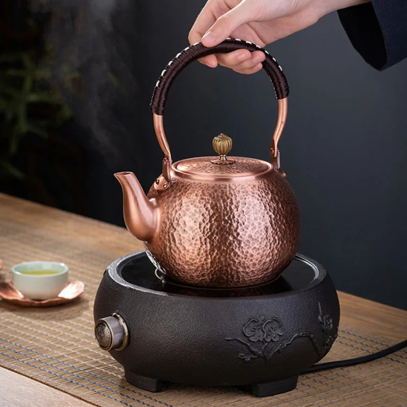 Handmade Red Copper Teapot