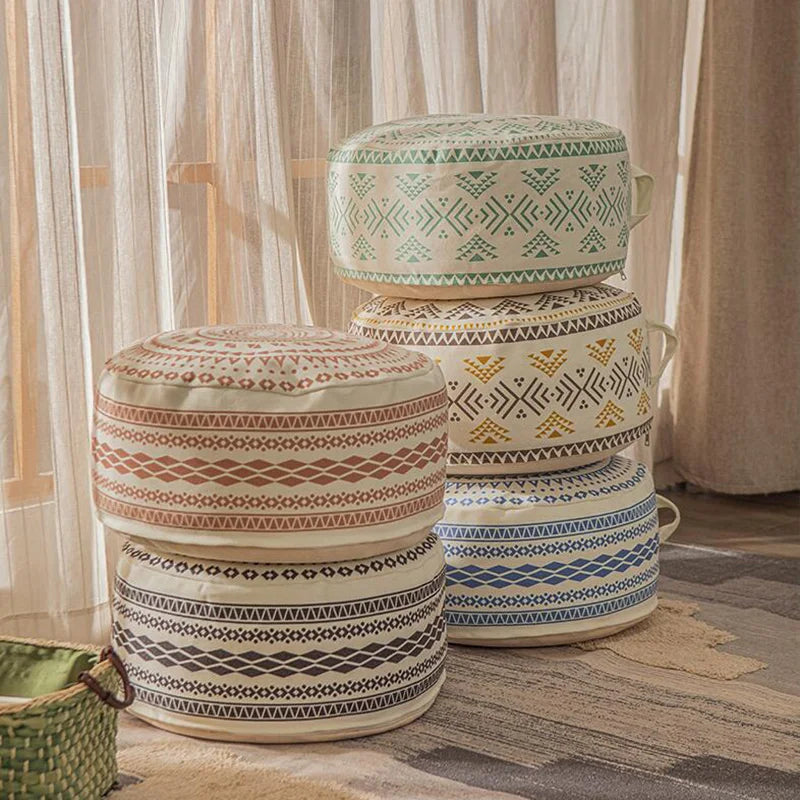 Japanese Meditation Cushion Pouf Cover