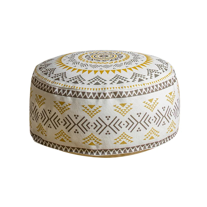 Japanese Meditation Cushion Pouf Cover