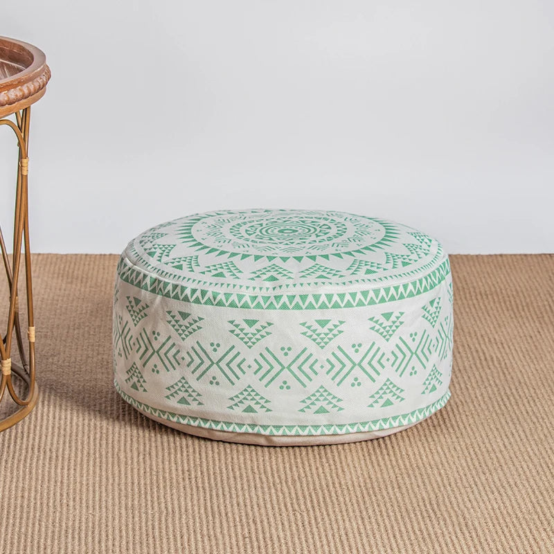 Japanese Meditation Cushion Pouf Cover