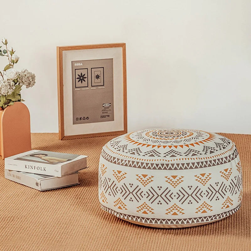 Japanese Meditation Cushion Pouf Cover