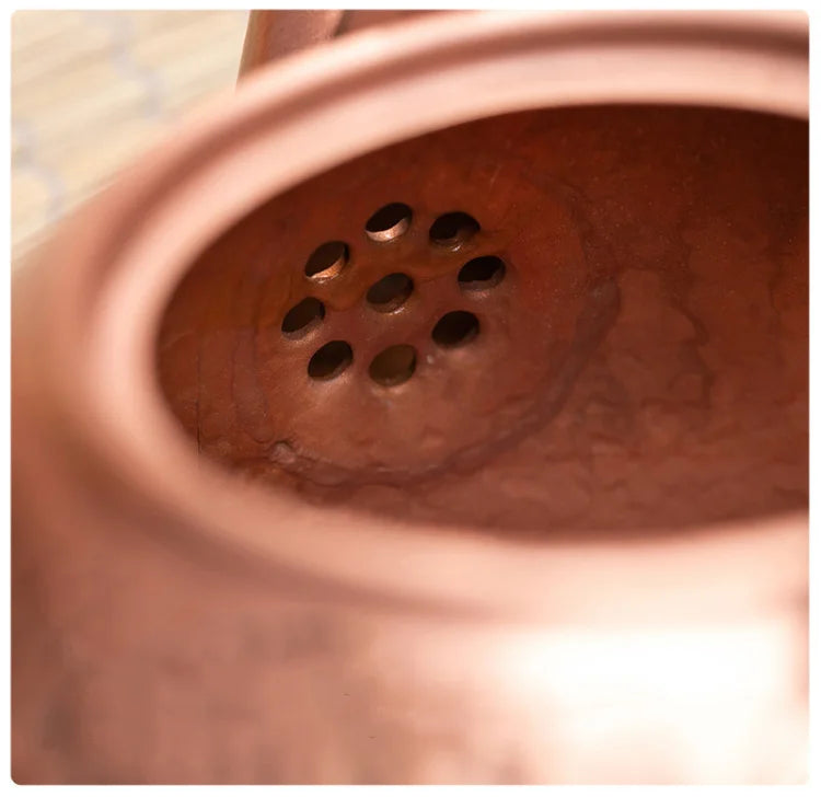 Handmade Red Copper Teapot